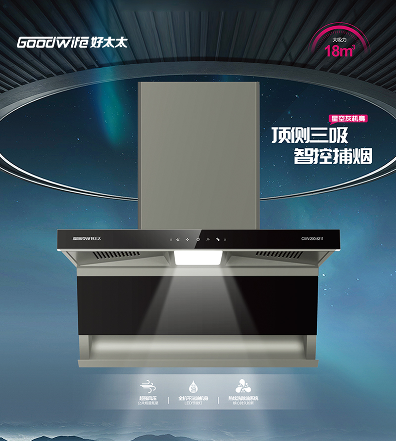 年后廚房大煥新？Goodwife好太太新品煙機(jī)來幫忙，從此告別“油愁”！